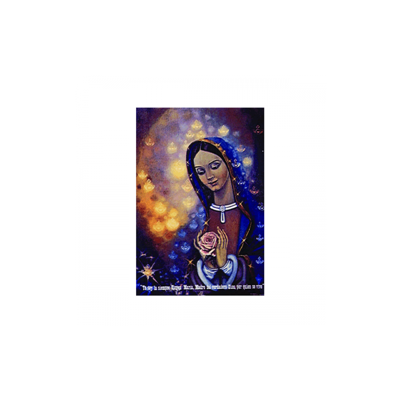 Poster Tepeyac 1 (Virgen de Guadalupe con Rosas)