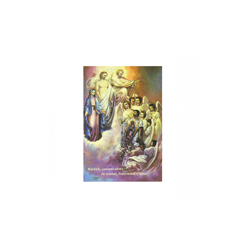 Poster Tepeyac 2 (Virgen con Juan Diego)
